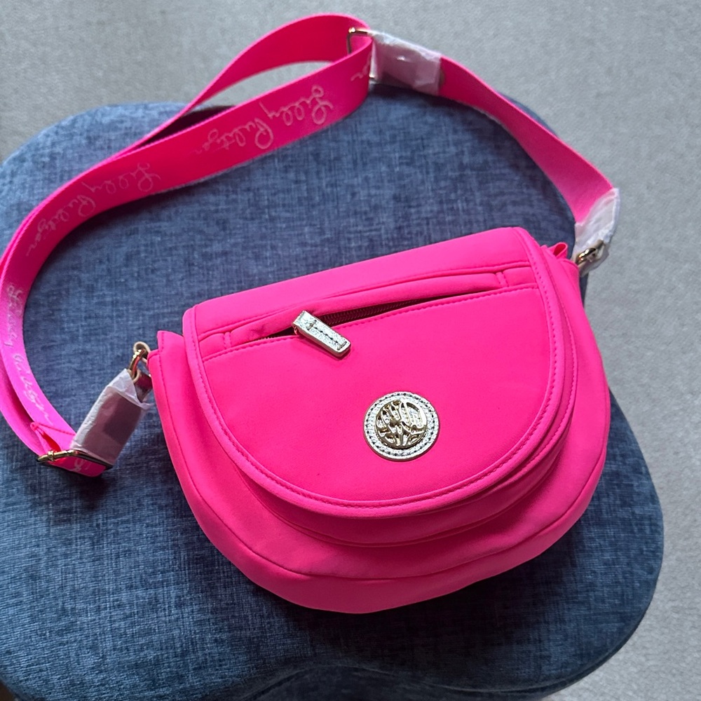 Lilly Pulitzer Vibrant Pink Crossbody Bag
